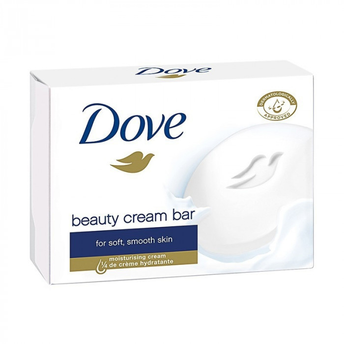 LOT de 6 sapunuri DOVE beauty cream bar original 90g