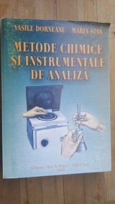 Metode chimice si instrumentale de analiza- V.Dorneanu, M.Stan foto