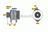 Generator / Alternator VOLVO S40 I (VS) (1995 - 2004) BOSCH 0 986 040 370