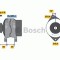 Generator / Alternator VOLVO V40 Combi (VW) (1995 - 2004) BOSCH 0 986 040 370