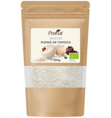 Amidon pudra de tapioca bio, 250g Pronat foto