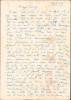 HST A2327 Scrisoare de pe front 1943 ofițer Regimentul 5 călărași