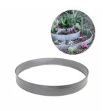Baumring aus Alu H&ouml;he 140 mm Durchmesser 0.8 m | Baumumrandung | Pflanzringe | Beeteinfassung | Rasenkante rund