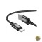 Cablu Date si Incarcare USB-A - USB-C HOCO X89 60W 1m Negru