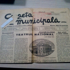 GAZETA MUNICIPALA - 6 Aprilie 1941 - 4 p. - Mihail Dragomirescu (propietar)