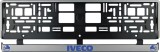 Cumpara ieftin Set 2 bucati, suport numar inmatriculare argintiu Iveco IV, Autohelix MSA