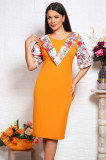 Rochie Eleganta Fera GalbenMarimea, Yves