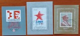 YUGOSLAVIA-Aniversari-TITO -3Colite-stampil.-Vezi-Scan