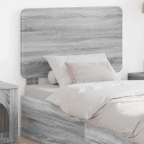 vidaXL Tăblie cap cu headboard Gri Sonoma 75 cm Lemn compozit 887952