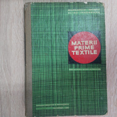 Materii prime textile/manual pentru scolile profesionale/ colectiv//