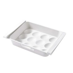 Cutie depozitare cu clesti, tip sertar organizator, pentru frigider, usor de utilizat, practic, 26x18 cm foto