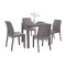Set mobilier de grădină Goti 4+1 cappuccino