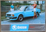 Pliant prezentare autoturism Skoda 1050 L