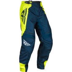 Pantaloni cross/atv Fly Racing F-16 alb/albastryu/fluo marime 30