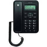 Telefon fix cu fir Motorola CT202, Negru