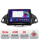 Navigatie Ford Kuga 2013-2017 C-362 Android Octa Core Ecran 2K QLED GPS 4G 4+32GB 360 KIT-362+EDT-E409-2K CarStore Technology