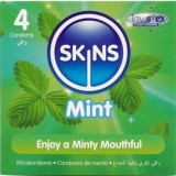 Skins-Mint Premium Prezervative Pachet 4-Latex