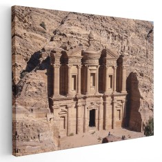 Tablou Petra Iordania Tablou canvas pe panza CU RAMA 20x30 cm