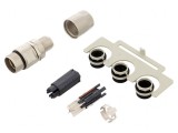 Mufă M12 8-PIN tată cablu crimpat drept Profinet