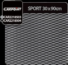 MATERIAL GRILA PLASA SPORT ARGINTIU-NEGRU 90 X 30 100 LEI - MGP1079 foto