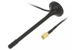 Antena WiFi 2dBi verticala Montare magnet 50 Ohm tata SMA SR PASSIVES WIFI-ANT069