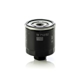 Filtru ulei Mann-Filter W712/52, 3/4-16 UNF, D76x92mm, supapa bypass 2.5 bar