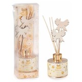 Parfum camera Craciun aroma Ceai Alb, Lavanda si Lamaie cm 7,5 x 7,5 x 25,5 H, 100 ml