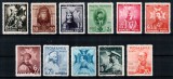 Romania 1938, LP 126, Straja Tarii - Voievozi, serie cu usoare urme de sarniera, MVLH*