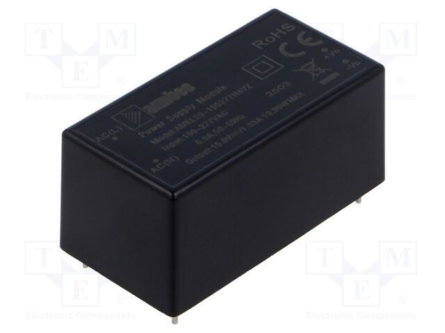 Convertor AC/DC 20W 15V DC AIMTEC AMEL20-277HAVZ