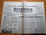 ziarul dreptatea 10 mai 1990-podul de flori de peste prut,alexandru paleologu