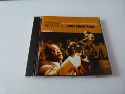 Louis Amstrong, essential, cd foto