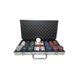 Cumpara ieftin Set complet de poker 300 jetoane,zaruri,carti,jetoane,valiza de aluminiu inclusa