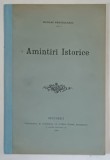 AMINTIRI ISTORICE de NICOLAE KRETZULESCU , 1894