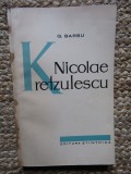 G. Barbu - Nicolae Kretzulescu