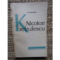 G. Barbu - Nicolae Kretzulescu