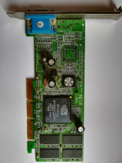 placa video nvidia geforce si ati rage agp foto