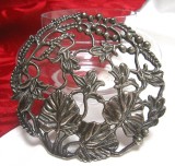 BOL DIN STICLA CU CAPAC ZINC PERFORAT 11.5 CM