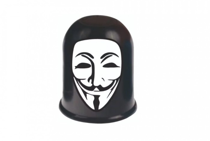 Capac protectie carlig pentru remorca auto, plastic, Masca