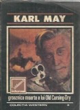 Roman "Groaznica moarte a lui Old Cursing-Dry" de Karl May, editura Unicorn, 1991, brosat, 100 pagini, format 12x19 cm