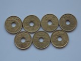 LOT 7 MONEDE DIFERITE 25 PESETAS SPANIA-COMEMORATIVE