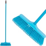 Matura MagicHome B0684 albastra, cu coada metalica 120 cm si cap de 28 cm