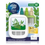AmbiPur 3volution Morning Dew odorizant electric cu rezerv&atilde; 20 ml