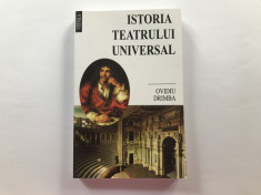 Istoria teatrului universal - Ovidiu Drimba. Editie Vestala, 2017 foto