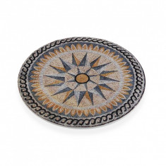 Suport farfurie - Round Mosaic Trivet - Maro, 20 x 20 cm |