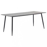Cumpara ieftin Masă de bucătărie, gri, 200x100x75 cm, MDF