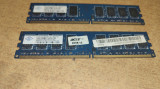 Ram PC Nanya 2GB DDR2 PC-6400U NT2GT64U8HD0BY-AD, DDR 2, 2 GB, 800 mhz