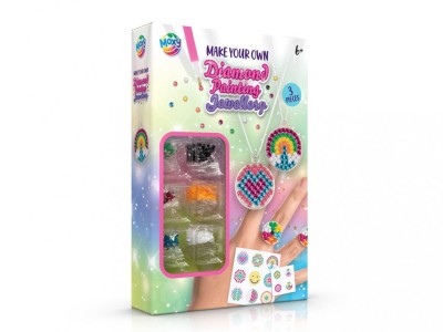 Set creativ DIY, Set 3 bijuterii, diamond painting foto
