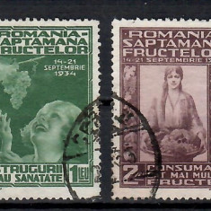 Romania 1934, LP.109 - Săptămâna fructelor, Ștampilat
