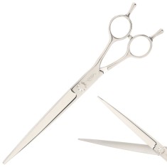 Foarfecile pentru groomers Wolf dreptace 8,0 Silvio offset pentru coafat sunt disponibile &icirc;n linia S