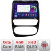 Navigatie Renault Clio 4 V2 B-468 Android Ecran QLED octa core 4+64 carplay android auto KIT-468+EDT-E310V3 CarStore Technology